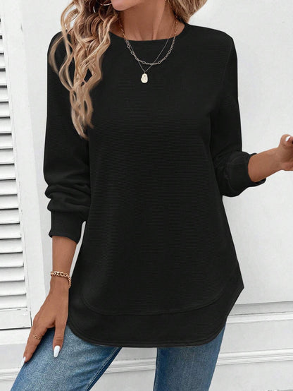 Maison™ | Round Neck Long-Sleeve Top