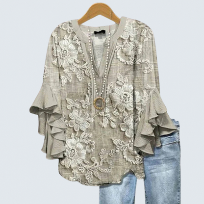 Maison™ | Vintage Floral Blouse