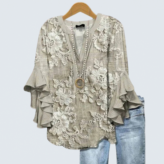 Maison™ | Vintage Floral Blouse