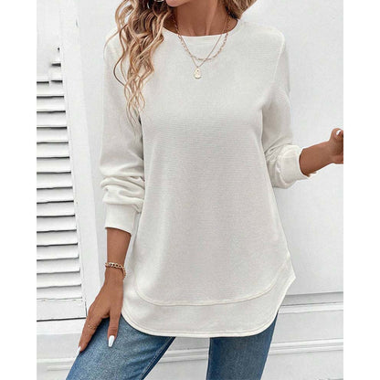 Maison™ | Round Neck Long-Sleeve Top