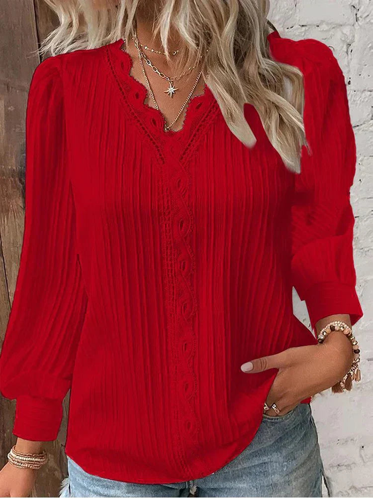 Maison™ | Long Sleeve Casual Blouse