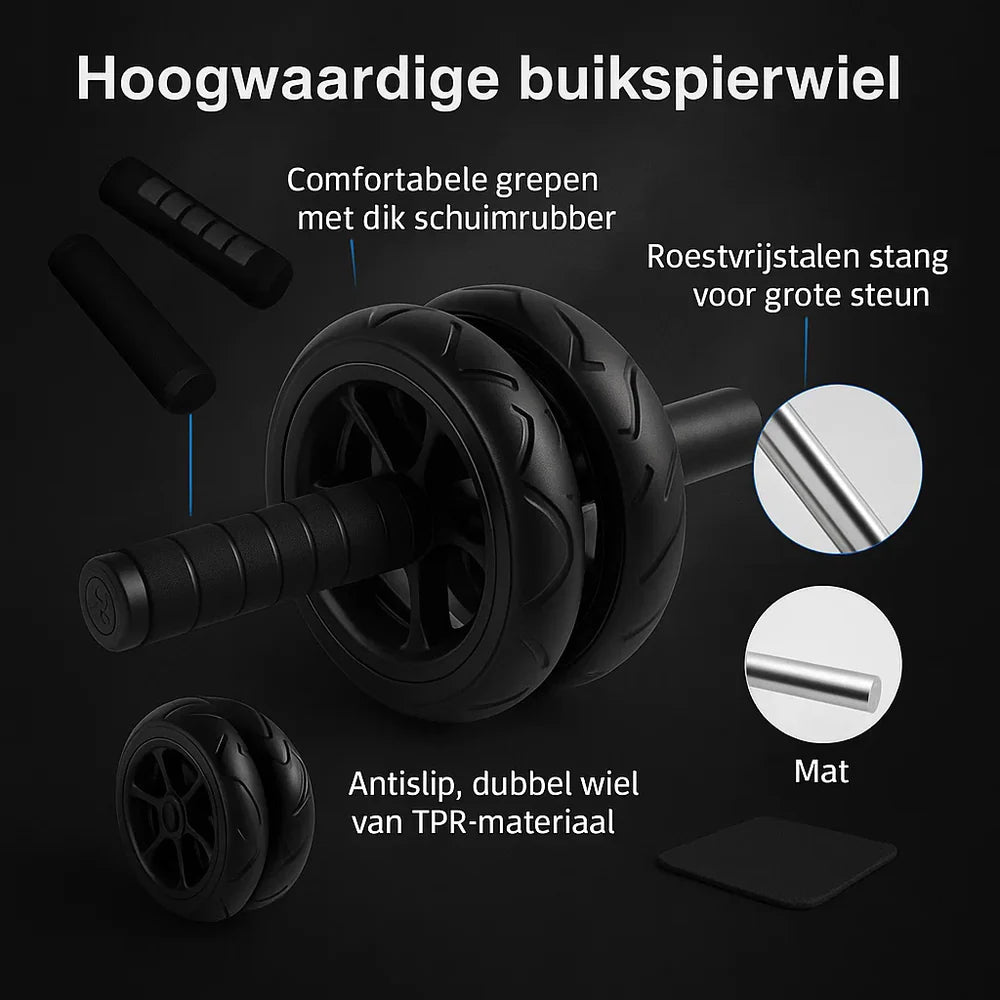Homemarry™ Roller – Kracht & Stabiliteit in Één Beweging