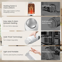 HeatMate™ - Draagbare Flesverwarmer